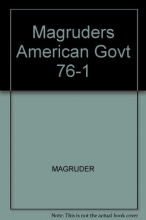 Cover art for Magruders American Govt 76-1