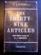 Cover art for A theological introduction to the Thirty-nine articles of the Church of England