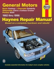 Cover art for General Motors A-Cars 1982 thru 1996 Automotive Repair Manual