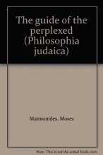 Cover art for The guide of the perplexed (Philosophia judaica)