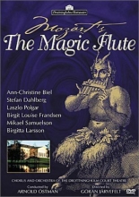 Cover art for Mozart - The Magic Flute / Ostman, Biel, Dahlberg, Drottningholm Court Theatre