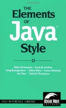 Cover art for The Elements of Java Style