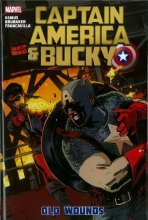 Cover art for Captain America and Bucky: Old Wounds
