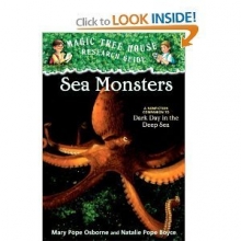 Cover art for Sea Monsters - A Nonfiction Companion to Dark Days in the Deep Sea (Magic Tree House)