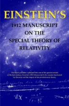 Cover art for Einstein's 1912 Manuscript on the Special Theory of Relativity