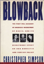 Cover art for Blowback: America's Recruitment of Nazis and Its Effects on the Cold War