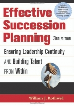 Cover art for Effective Succession Planning: Ensuring Leadership Continuity And Building Talent From Within