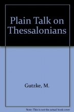 Cover art for Plain Talk on Thessalonians
