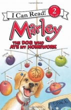 Cover art for Marley: The Dog Who Ate My Homework (I Can Read Book 2)