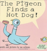 Cover art for The Pigeon Finds a Hot Dog!