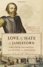 Cover art for Love and Hate in Jamestown: John Smith, Pocahontas, and the Start of a New Nation