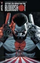 Cover art for Bloodshot, Volume 1: Setting The World On Fire