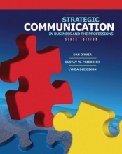 Cover art for Strategic Communication in Business and the Professions (6th Edition)