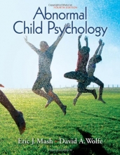 Cover art for Abnormal Child Psychology (Available Titles CengageNOW)