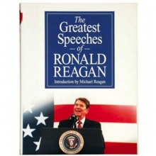 Cover art for The Greatest Speeches of Ronald Reagan