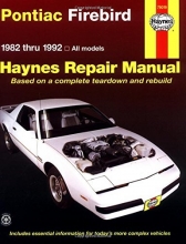 Cover art for Pontiac Firebird  '82 thru'92 (Haynes Repair Manuals)
