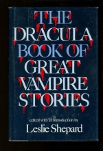 Cover art for The Dracula book of great vampire stories