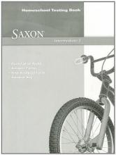 Cover art for Saxon Intermediate 3: Homeschool Testing Book