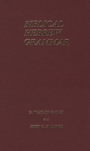 Cover art for Biblical Hebrew Grammar