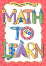 Cover art for Great Source Math to Learn: Handbook Softcover 2002