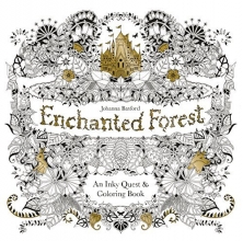 Cover art for Enchanted Forest: An Inky Quest & Coloring Book