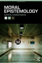 Cover art for Moral Epistemology (New Problems of Philosophy)