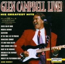 Cover art for Glen Campbell Live! His Greatest Hits