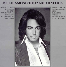 Cover art for Neil Diamond - His 12 Greatest Hits