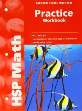 Cover art for HSP Math: Practice Workbook, Grade 4