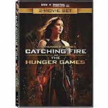 Cover art for The HUNGER GAMES + CATCHING FIRE DVD+Digital Ultraviolet 2-Movie Set 