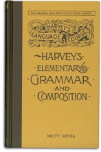 Cover art for Harvey's Elementary Grammar and Composition