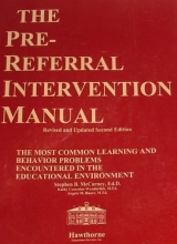 Cover art for Pre-Referral Intervention Manual, Second Edition