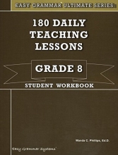 Cover art for Easy Grammar Grade 8 Student 180 Daily Teaching Lessons