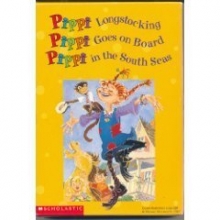 Cover art for Pippi Longstocking, Pippi Goes On Board, Pippi in the South Seas