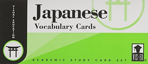 Cover art for Japanese Vocabulary Cards: Academic Study Card Set
