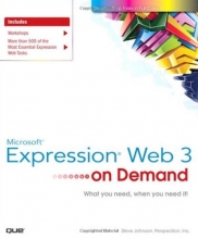 Cover art for Microsoft Expression Web 3 On Demand