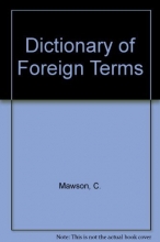 Cover art for Dictionary of Foreign Terms