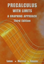 Cover art for Precalculus with Limits: A Graphing Approach
