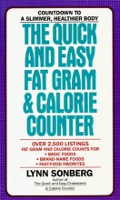 Cover art for The Quick and Easy Fat Gram & Calorie Counter