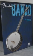 Cover art for Fender Presents Hal Leonard Banjo Method ~ 5-String Bluegrass Style with Tablature