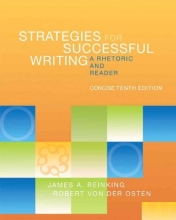 Cover art for Strategies for Successful Writing, Concise Edition: A Rhetoric and Reader (10th Edition)