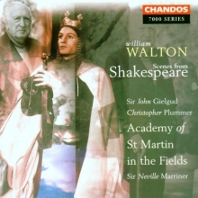 Cover art for Walton: Scenes from Shakespeare/ Gielgud, Plummer, Marriner