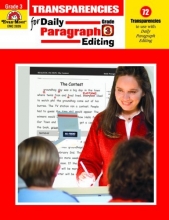 Cover art for Daily Paragraph Editing Transparencies, Grade 3