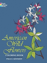 Cover art for American Wild Flowers Coloring Book (Dover Nature Coloring Book)