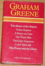 Cover art for The Heart of the Matter ; Orient Express ; A Burnt-out Case ; The Third Man ; The Quiet American ; Loser Takes All ; The Power and the Glory