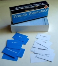 Cover art for French Vocabulary Study Cards (SparkNotes Study Cards)