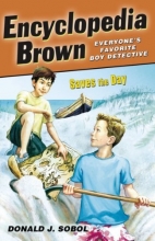 Cover art for Encyclopedia Brown Saves the Day