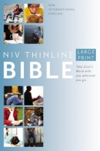 Cover art for NIV Thinline Bible, Large Print