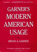 Cover art for Garner's Modern American Usage