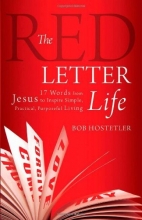 Cover art for The Red Letter Life: 17 Words from Jesus to Inspire Simple, Practical, Purposeful Living